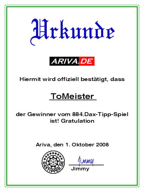  885.DAX Tipp-Spiel *Do* 02.10.08, 17.45 Uhr 189821