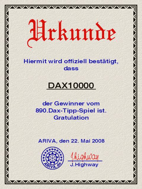 791.DAX Tipp-Spiel, Freitag, 23.05.08, 17:45Uhr 164865