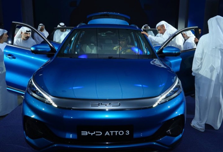 Auto- und Batterien-Herstellers BYD 1378434