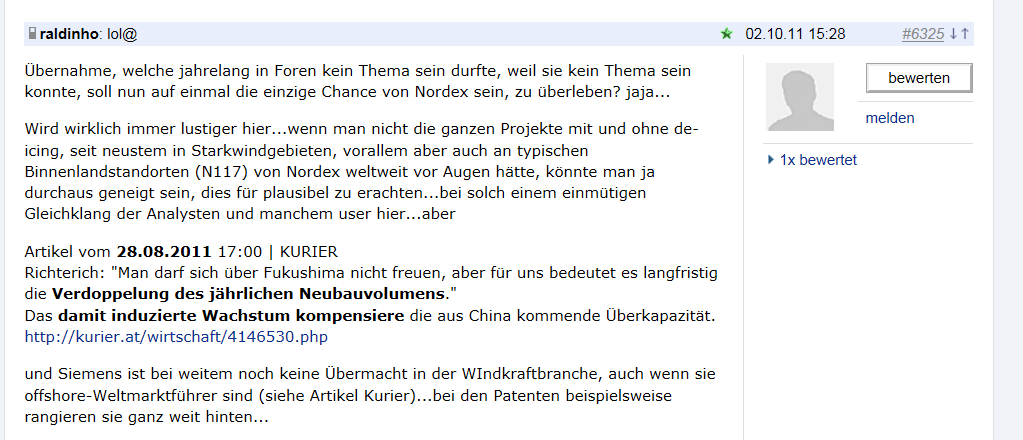 Norde Pro und Kontra 501233