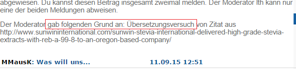 Ab hier geht ´s nach oben - Sunwin - Stevia 857177