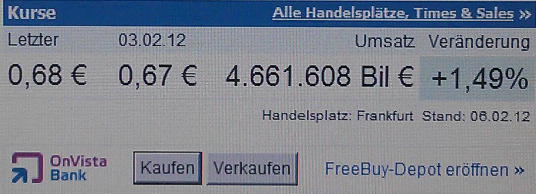 Paion (WKN: A0B65S) - Gibt es hier einen Rebound? 483046