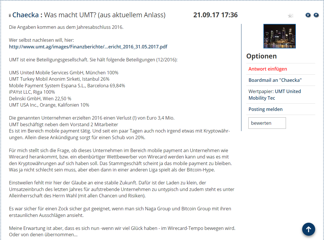 Die UMT AG - Fintech - mobile payment 1424539