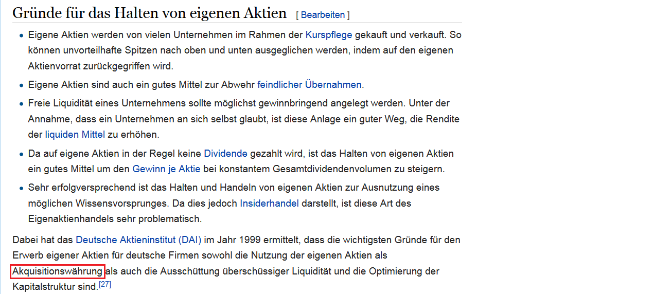 Etwas Wasser in den Wein.... 540811 Aareal bank 878931