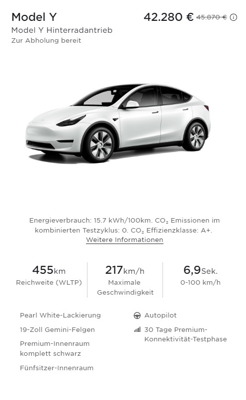Tesla - Autos, Laster, Speicher und Solardächer 1399208