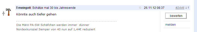 Wacker, eine Kaufgelegenheit 563907