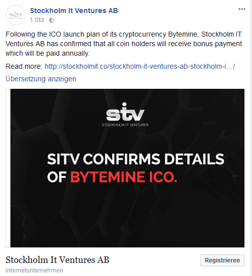 Blockchain -neue Kursrakete? WKN A116BG Stockholm 1034789