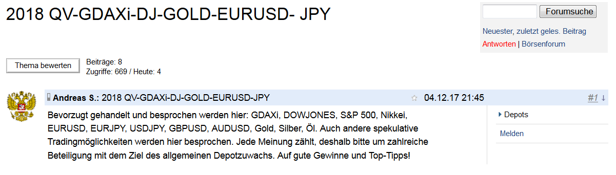 2018 QV-GDAXi-DJ-GOLD-EURUSD-JPY 1036322