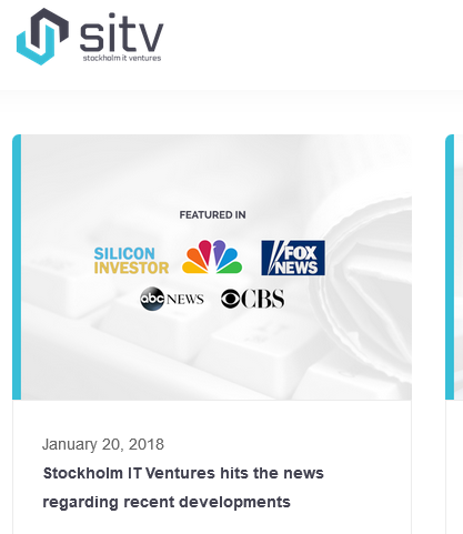 Stockholm IT Ventures (SITV / WKN: A116BG) 1041322