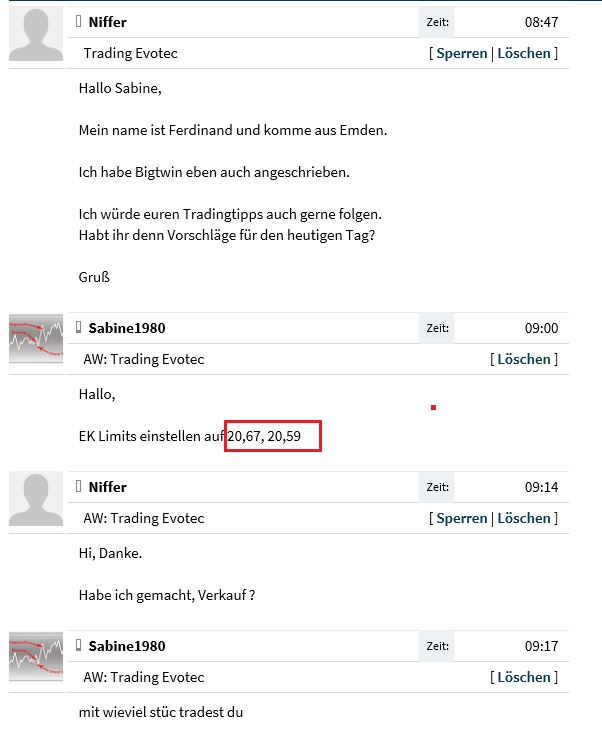 EVOTEC muss getradet werde 1099018