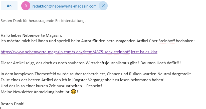 Steinhoff International Holdings N.V. 1118652