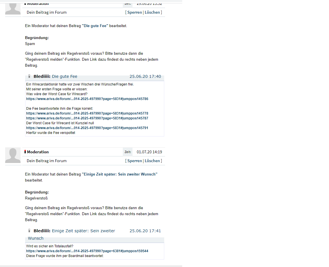 Schweren Herzens aber eine Erleichterung 1188957