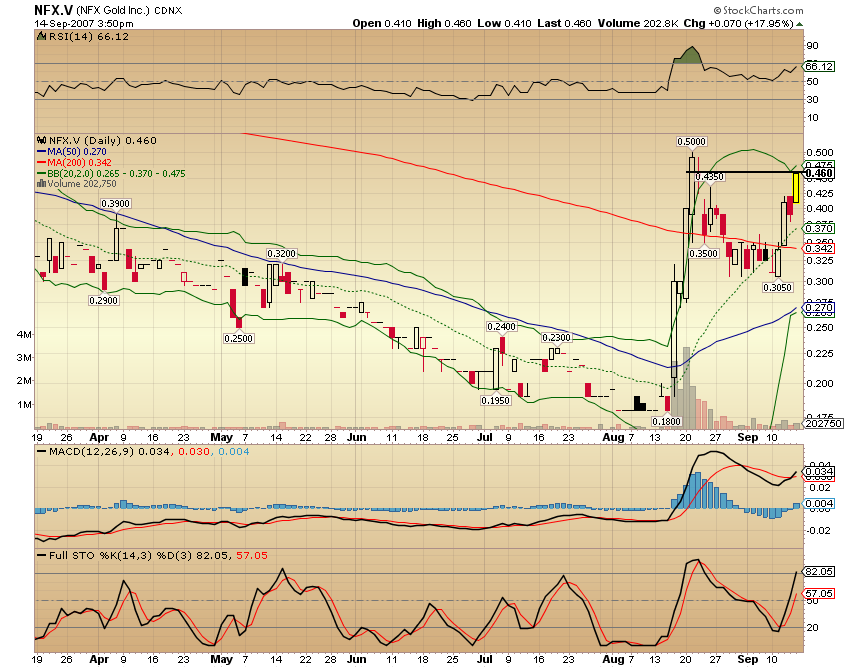 NFX Gold Inc. 120303