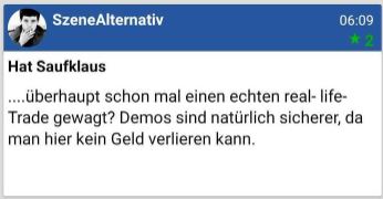 Börse ein Haifischbecken: Trade was du siehst 1228199