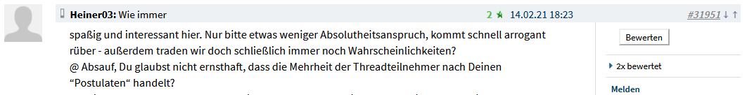 Börse ein Haifischbecken: Trade was du siehst 1233547