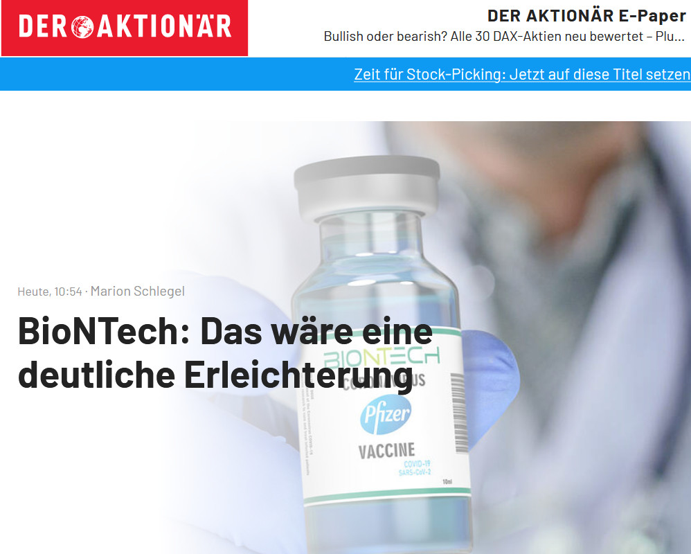 Biontech & MRNA: Revolution in der Pharmaindustrie 1235501