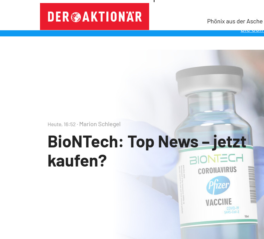 Biontech & MRNA: Revolution in der Pharmaindustrie 1238923