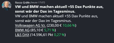 Börse ein Haifischbecken: Trade was du siehst 1240733