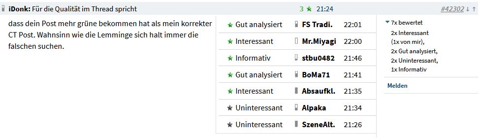 Börse ein Haifischbecken: Trade was du siehst 1243511
