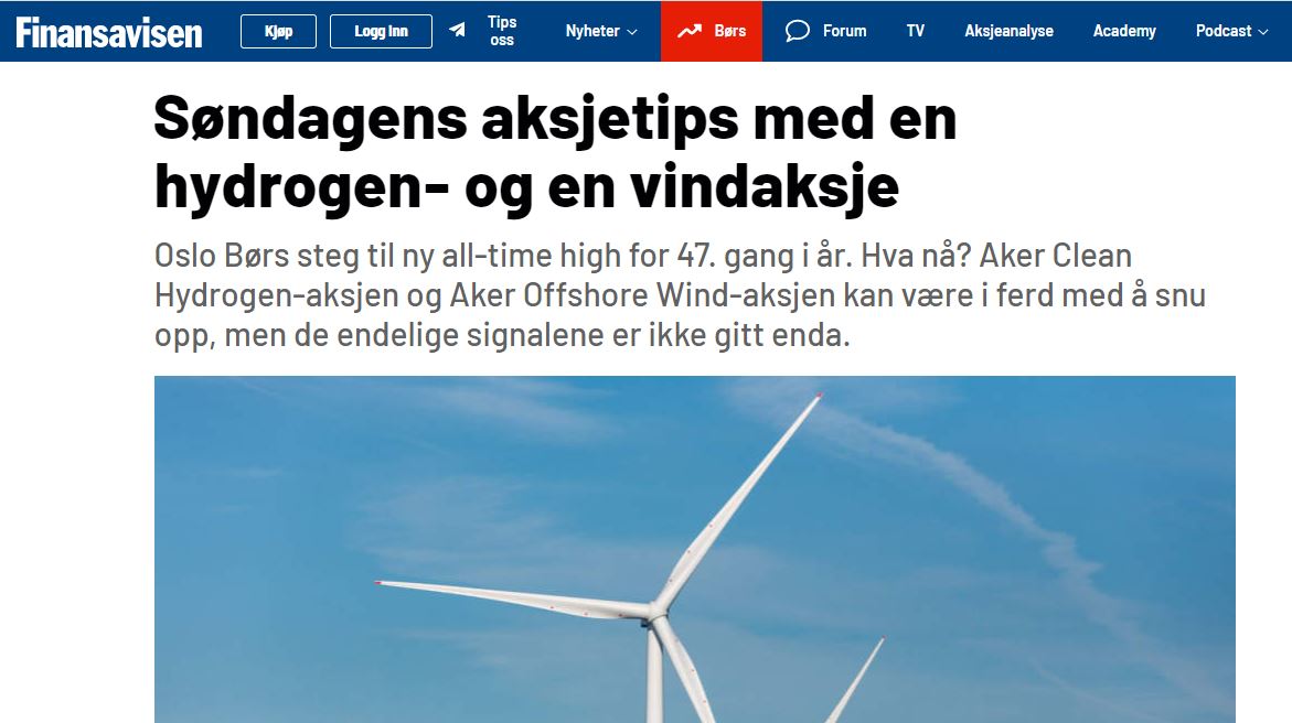 AKER Horizons AS 1282822