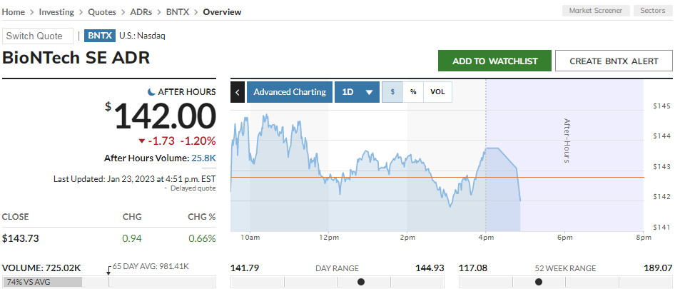 Biotech-Star BioNTech aus Mainz 1352997