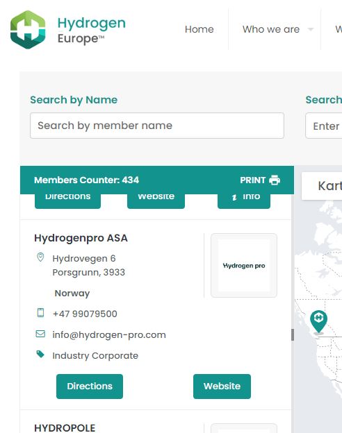 HydrogenPro der Player für Clean Energy, Norwegen 1353378