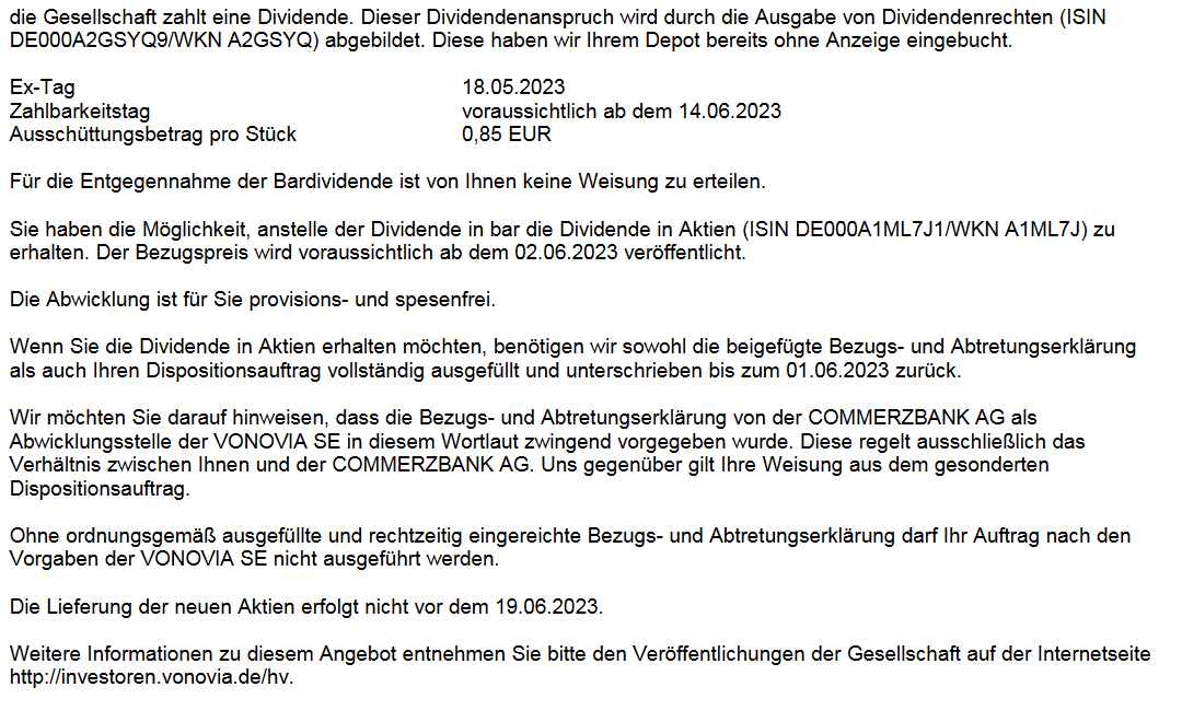 Vonovia Aktie 1373626