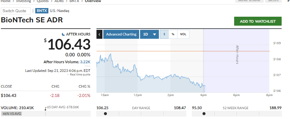 Biotech-Star BioNTech aus Mainz 1390967