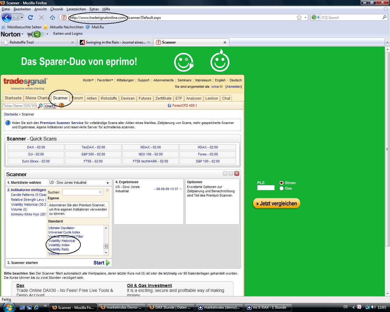 Swinging in the Rain - Journal eines Swingtraders 251677