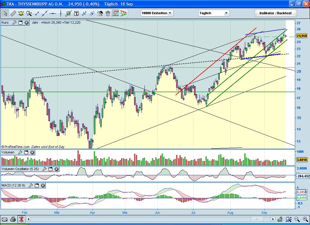 Thyssen, gute Chancen, einige Risiken. 260768