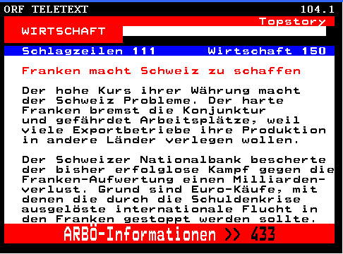 Schweizer Franken, wohin gehts 373402