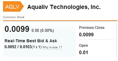 Aqualiv Tech. - Long-invest der besondren Art! 482860