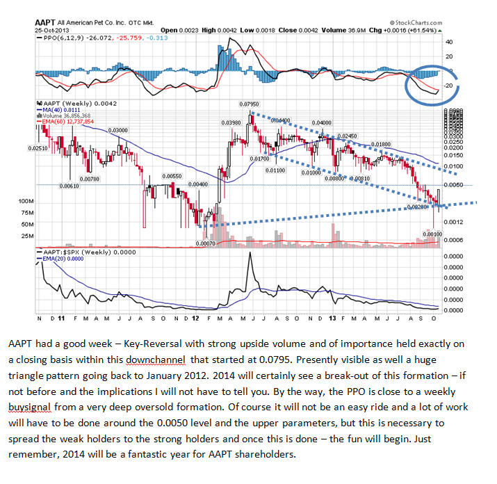 All American Pet Co Inc 500% ? 658365