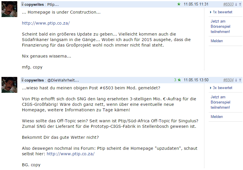 Analysten Treffen bei Singulus ....... 826608