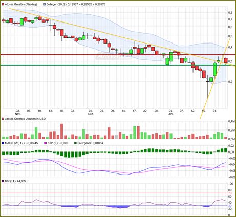 ATOSSA GENETICS vor Turnaorund? 888780