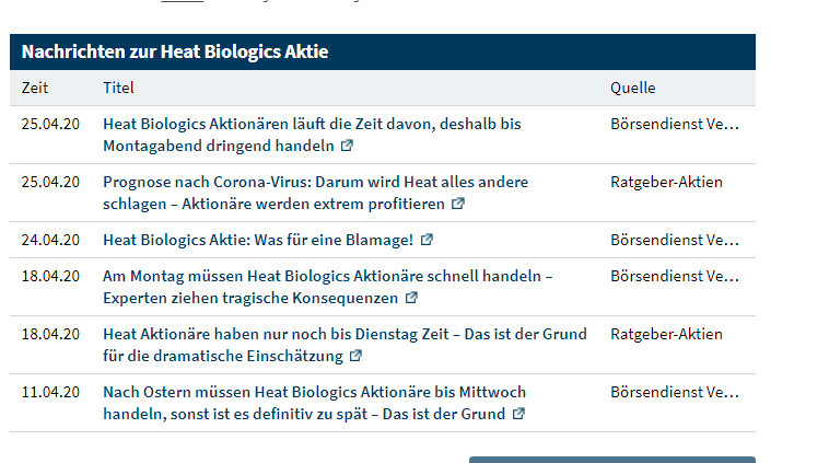 Heat Biologics - 3 Krebsmittel in der Pipeline! 1175275