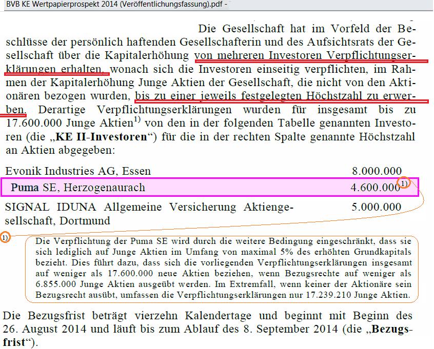 14 Gründe für ein Investment in BVB. 753648