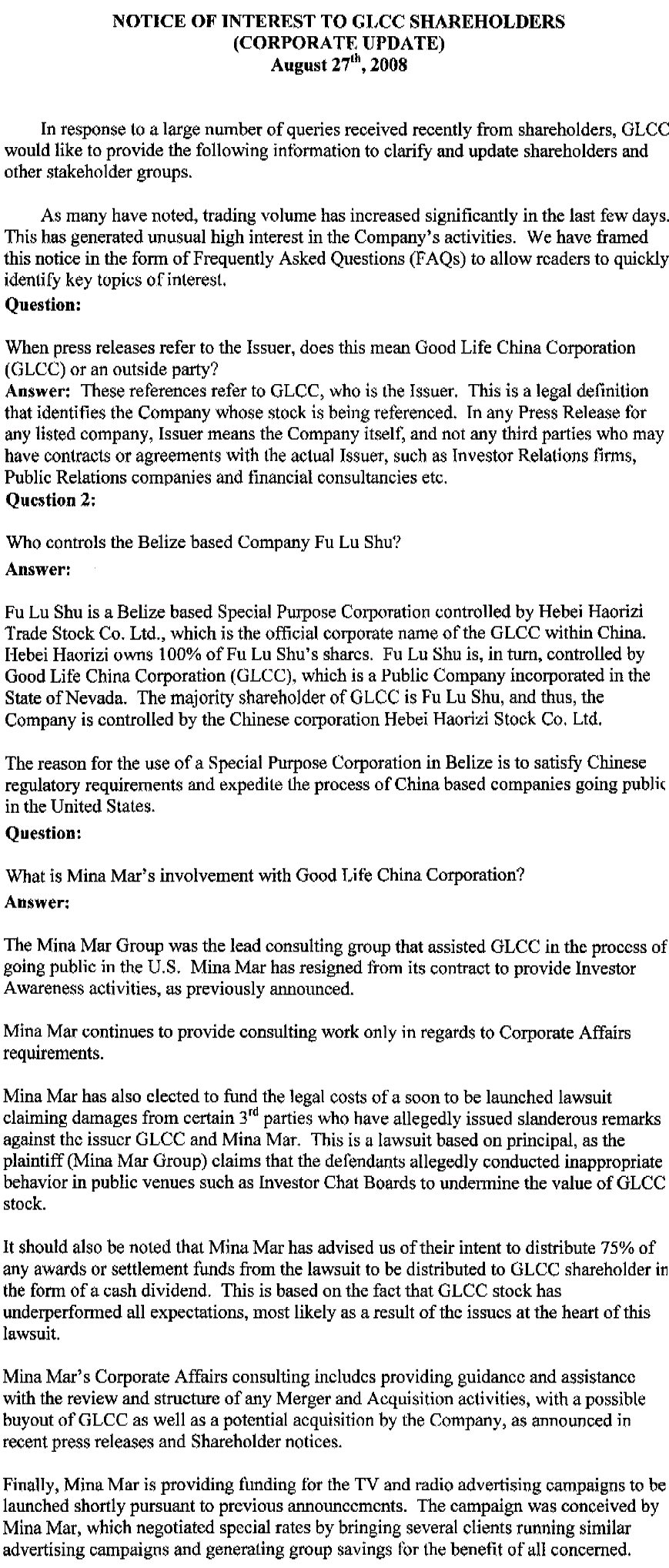 GLCC hebt ab +335% 182807