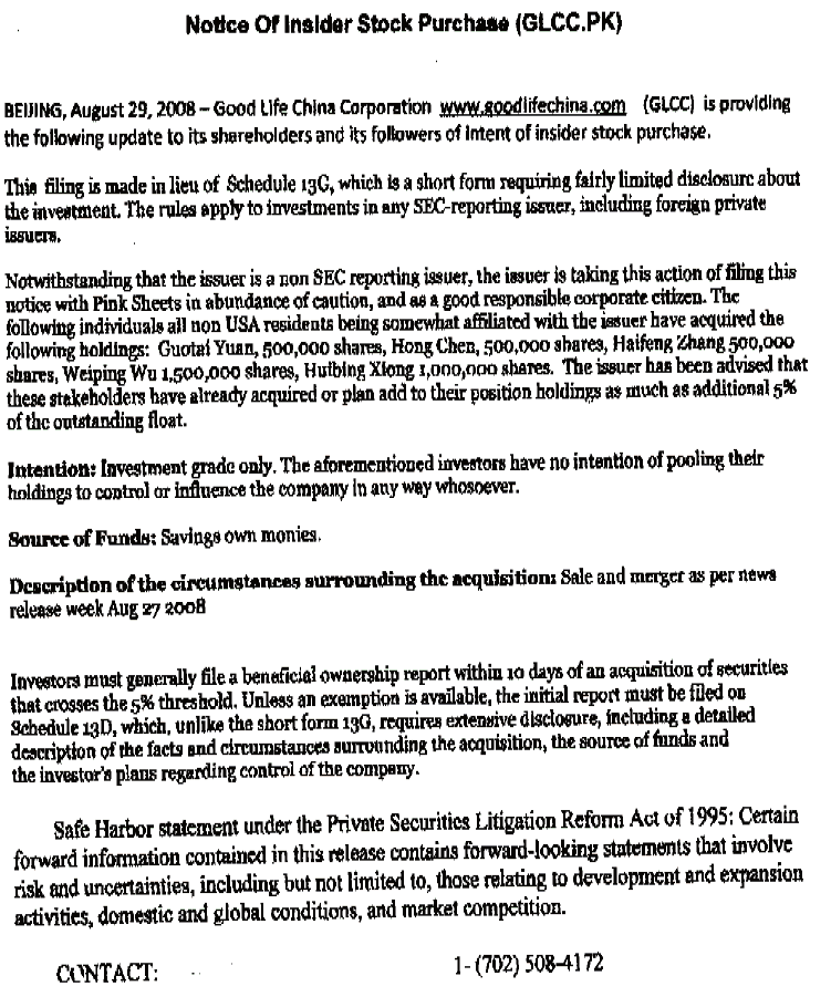 GLCC hebt ab +335% 183353