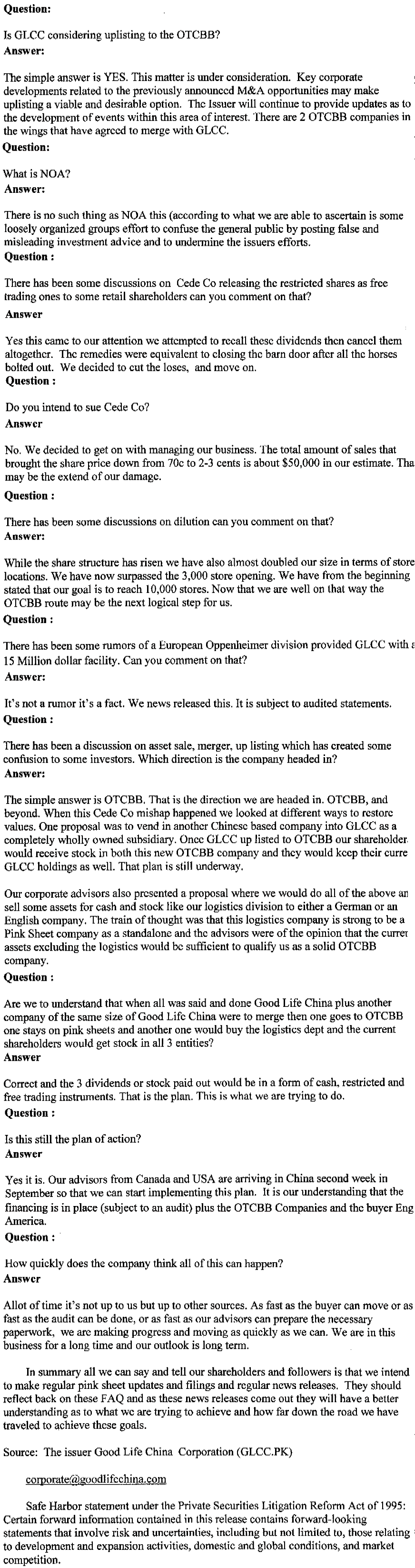 GLCC hebt ab +335% 182806