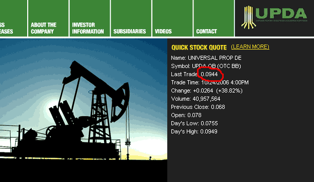 UNIVERSAL PPTY - 1000% in 1 Monat 63550