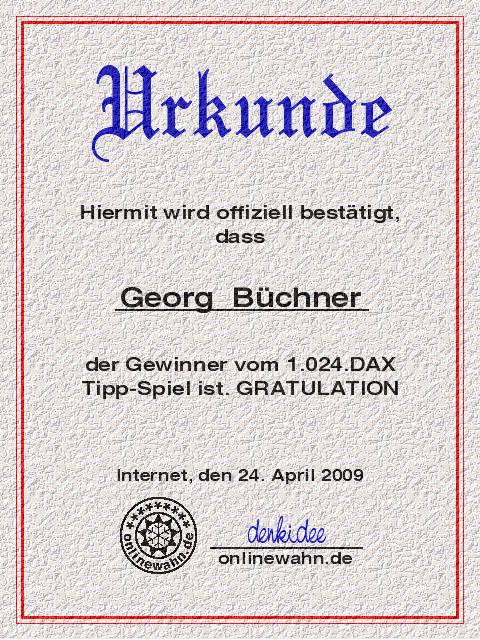 1026.DAX-Tipp-Spiel, Dienstag 28.04.09 229506