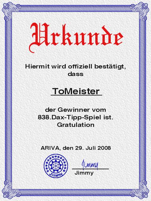 839.DAX Tipp-Spiel, Mittwoch, 30.07.08, 17.45 Uhr 177311