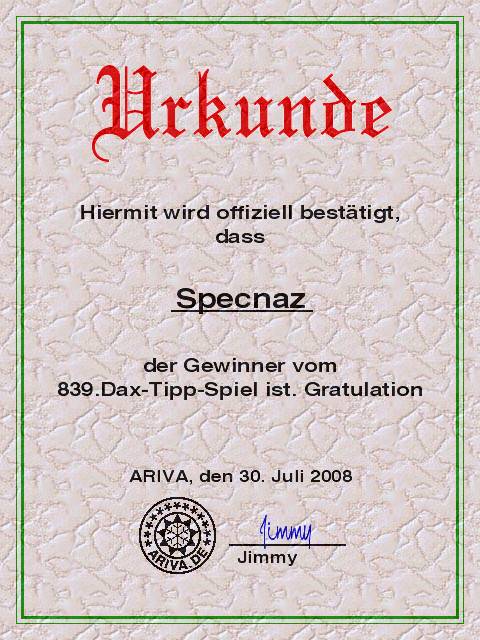 840.DAX Tipp-Spiel, Donnerstag, 30.07.08, 17.45Uhr 177462
