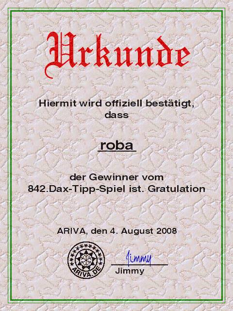 843.DAX-Tipp-Spiel**Dienstag**05.08.08-17.45 Uhr 178342