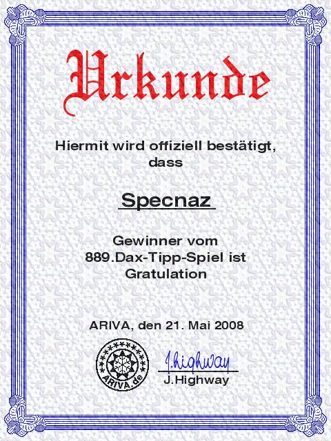 789.DAX Tipp-Spiel, Mittwoch, 21.05.08, 17:45 Uhr 164690