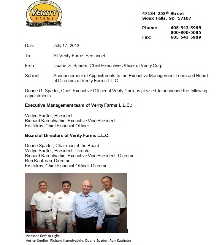 Positive Zukunft mit Verity Corp.(VRTY) 651280