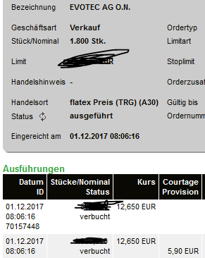 EVOTEC muss getradet werde 1027536