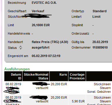 EVOTEC muss getradet werde 1095726