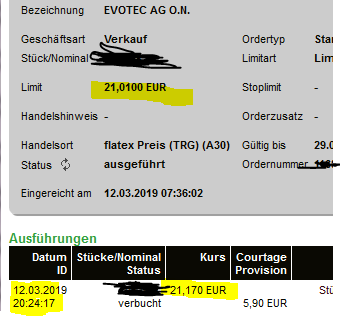 EVOTEC muss getradet werde 1101630